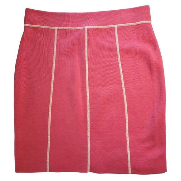 Tsesay Mini Skirt Womens M Y2K Pull On Stretch Barbiecore Pink Barbie Comfy Knit - Picture 2 of 8